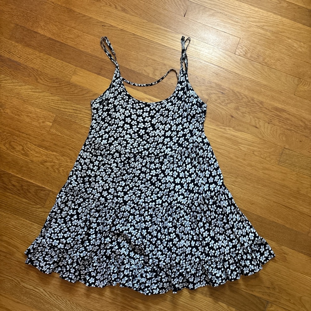 **SOLD** Brandy Melville Floral Ruffled Tiered Sundress